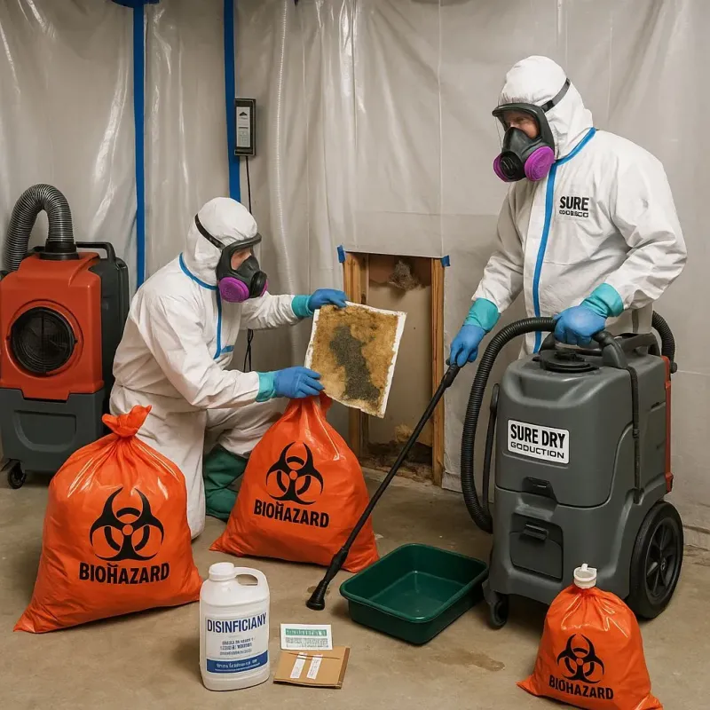 Contaminated Water Handling Protocols process in Saginaw, TX