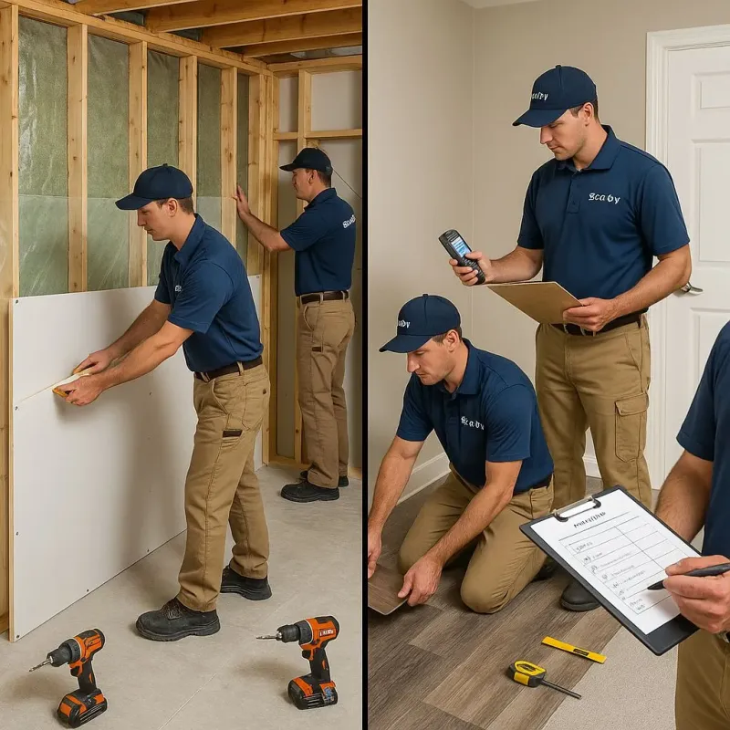 Repairs and Reconstruction process in Saginaw, TX